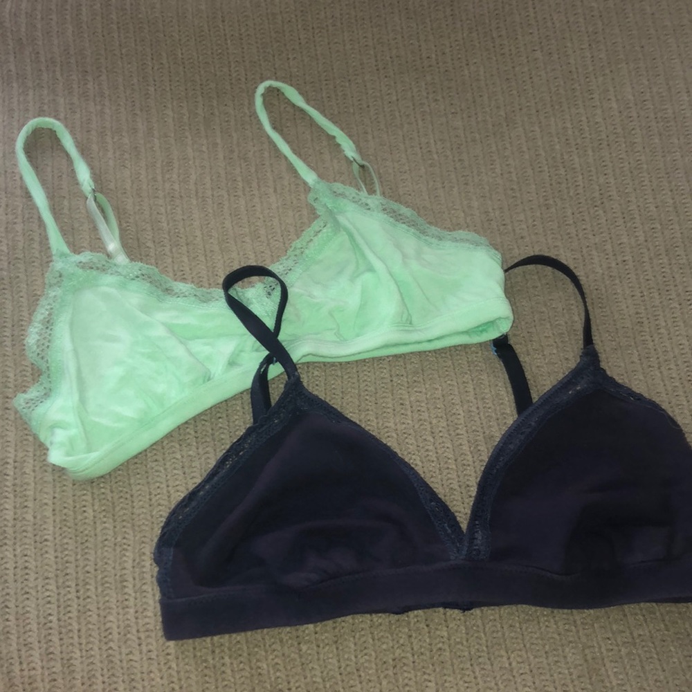 2 Aerie bralettes